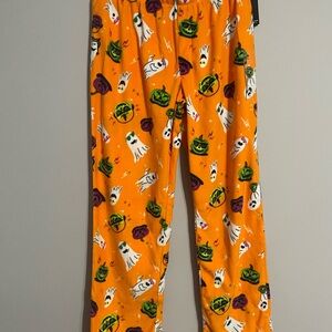 Women’s Halloween Pajama Pants - Orange Medium NWT